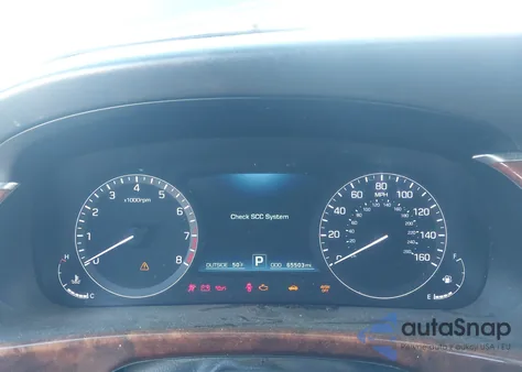 2014 Hyundai Equus Signature from USA, damaged, VIN KMHGH4JH0EU081368